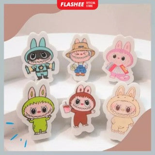 Flashee Penghapus Pensil Karakter Eraser Penghapus Karet Motif Buah Animal Karakter Sanrio Lucu
