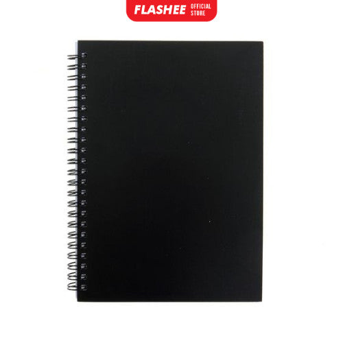 Flashee Notebook A5 Buku Diary Aesthetic Buku Jurnal A5 Vintage Cover Kraft