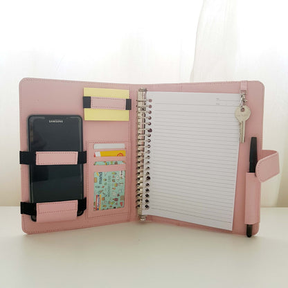 Flashee Binder Polos A5 20 Ring Antimainstream Ozzie Binder Eksklusif A5 20 Ring Multifungsi 7 Warna