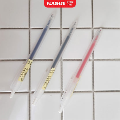 Flashee Pen Gel Mekanik Click and Go Basic Ballpoint Pulpen Narita Gel Mekanik 0,05 mm