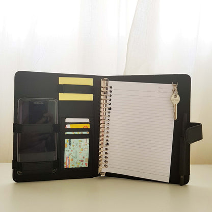 Flashee Binder Polos A5 20 Ring Antimainstream Ozzie Binder Eksklusif A5 20 Ring Multifungsi 7 Warna