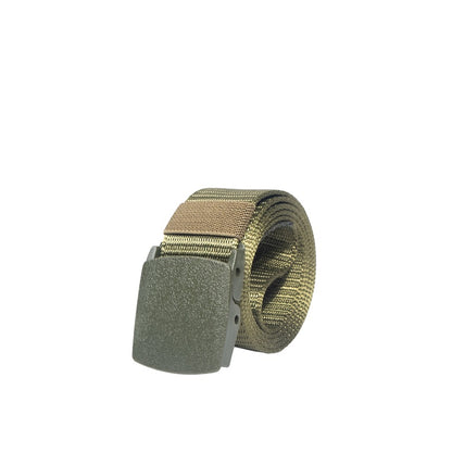 Flashee Ikat Pinggang Tactical Nylon Kanvas Gesper Tactical Army Anti Metal Detector