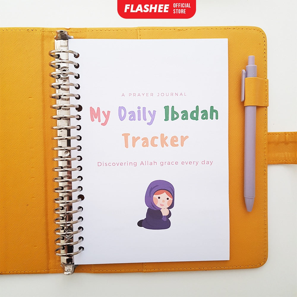 Daily Ibadah Tracker Untuk Muslim Sholat Tracker Catatan Ibadah Notes Ramadhan Planner
