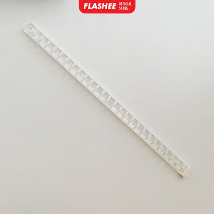 Flashee Ring Binder DIY Ring Binding Clip Ring Binding Strip DIY A5 B5 Transparan Sistem Lock Pengunci