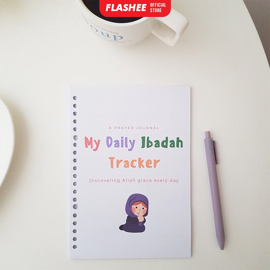 Daily Ibadah Tracker Untuk Muslim Sholat Tracker Catatan Ibadah Notes Ramadhan Planner
