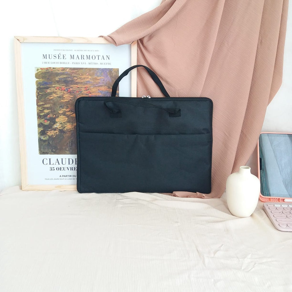 Flashee Tas Laptop 14 Inch Tas Laptop Sleeve Camden Laptop Bag Wanita Canvas Pelindung Laptop Pria