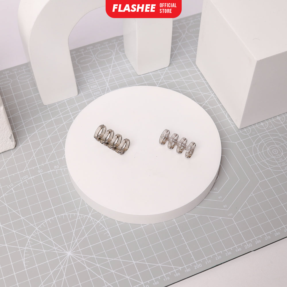 Flashee Ring Binder DIY Binding Ring Kertas Bisa Dibongkar Pasang Termurah Warna Pastel