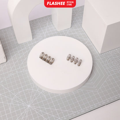 Flashee Ring Binder DIY Binding Ring Kertas Bisa Dibongkar Pasang Termurah Warna Pastel