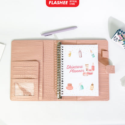 Skincare Planner Loose Leaf Rencana Harian Skincare Kertas Binder A5 B5 100 Gsm Refill Binder Loose Leaf