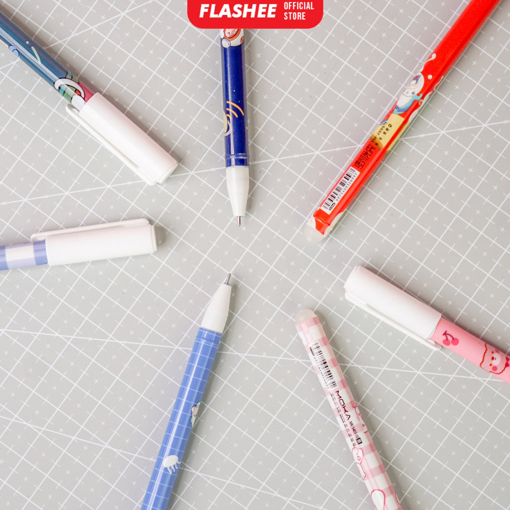 Flashee Pulpen Narita Bisa Dihapus Wipe Out Pen Pen Gel Erasable Pulpen Viral Ada Penghapusnya