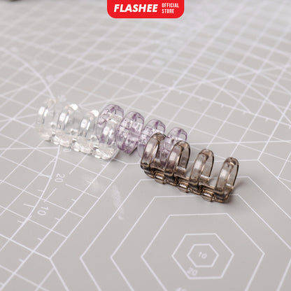 Flashee Ring Binder DIY Binding Ring Kertas Bisa Dibongkar Pasang Termurah Warna Pastel