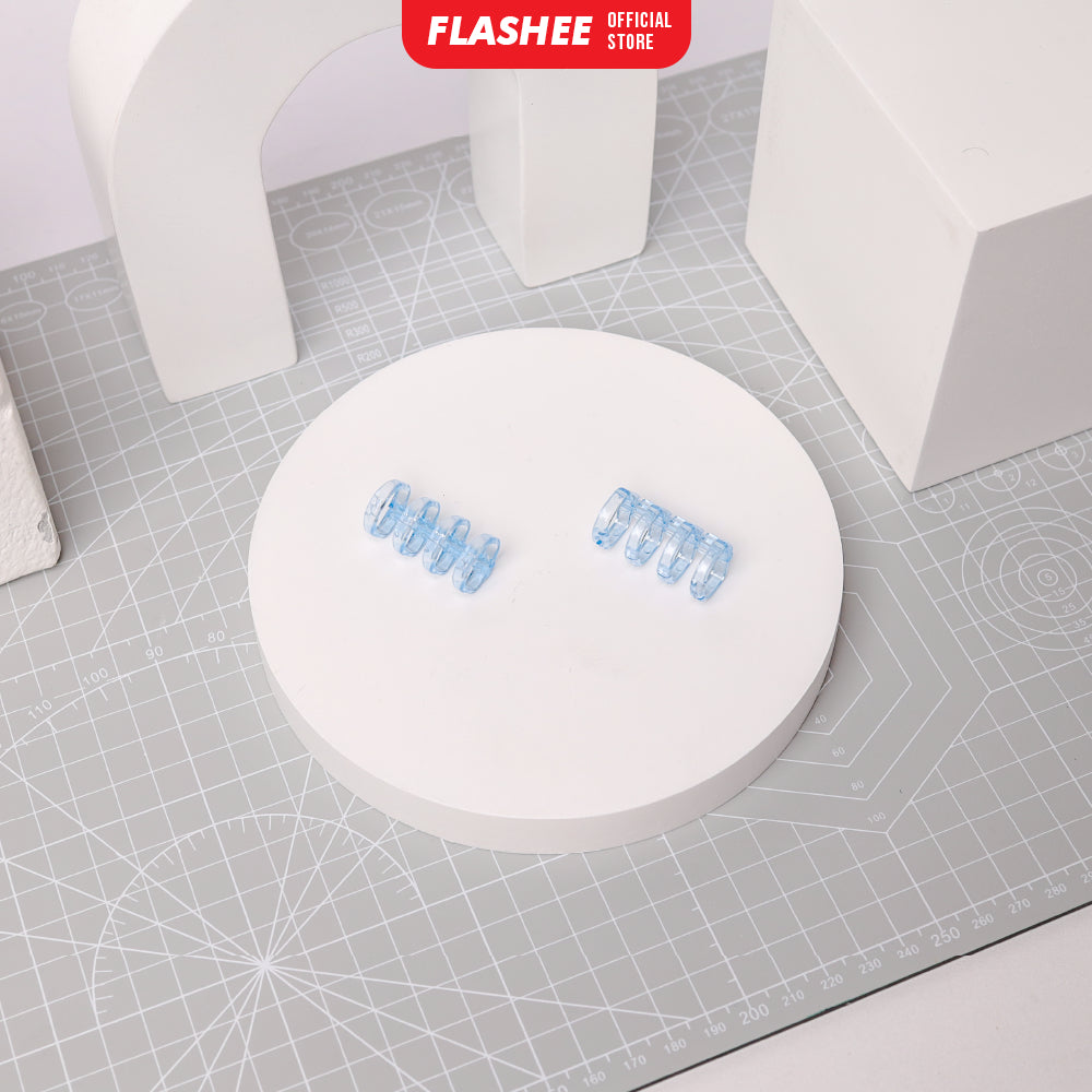 Flashee Ring Binder DIY Binding Ring Kertas Bisa Dibongkar Pasang Termurah Warna Pastel