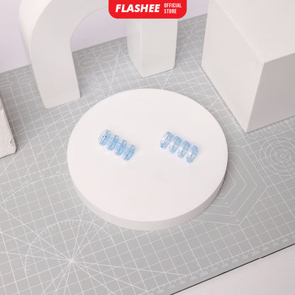 Flashee Ring Binder DIY Binding Ring Kertas Bisa Dibongkar Pasang Termurah Warna Pastel