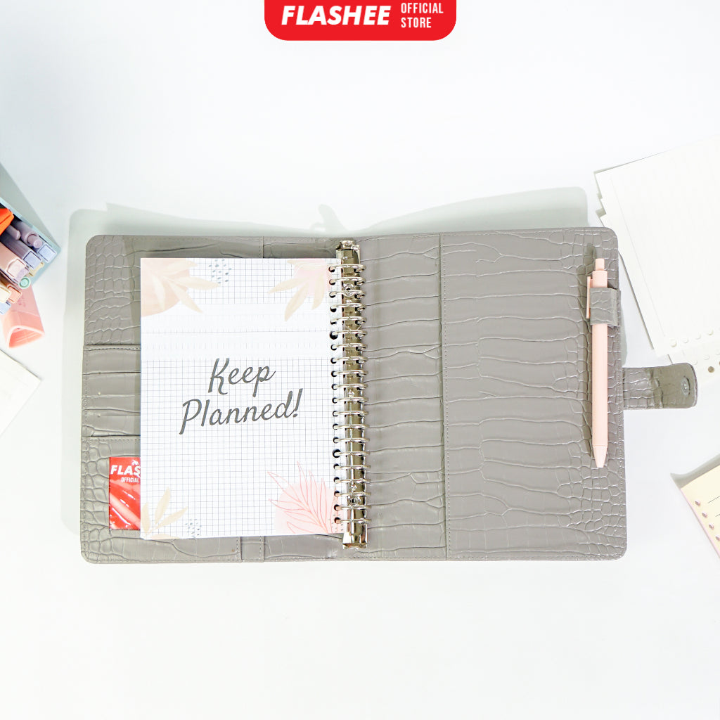 Loose Leaf Habit Tracker Buku Catatan Kebiasaan