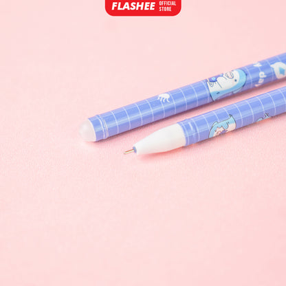 Flashee Pulpen Narita Bisa Dihapus Wipe Out Pen Pen Gel Erasable Pulpen Viral Ada Penghapusnya