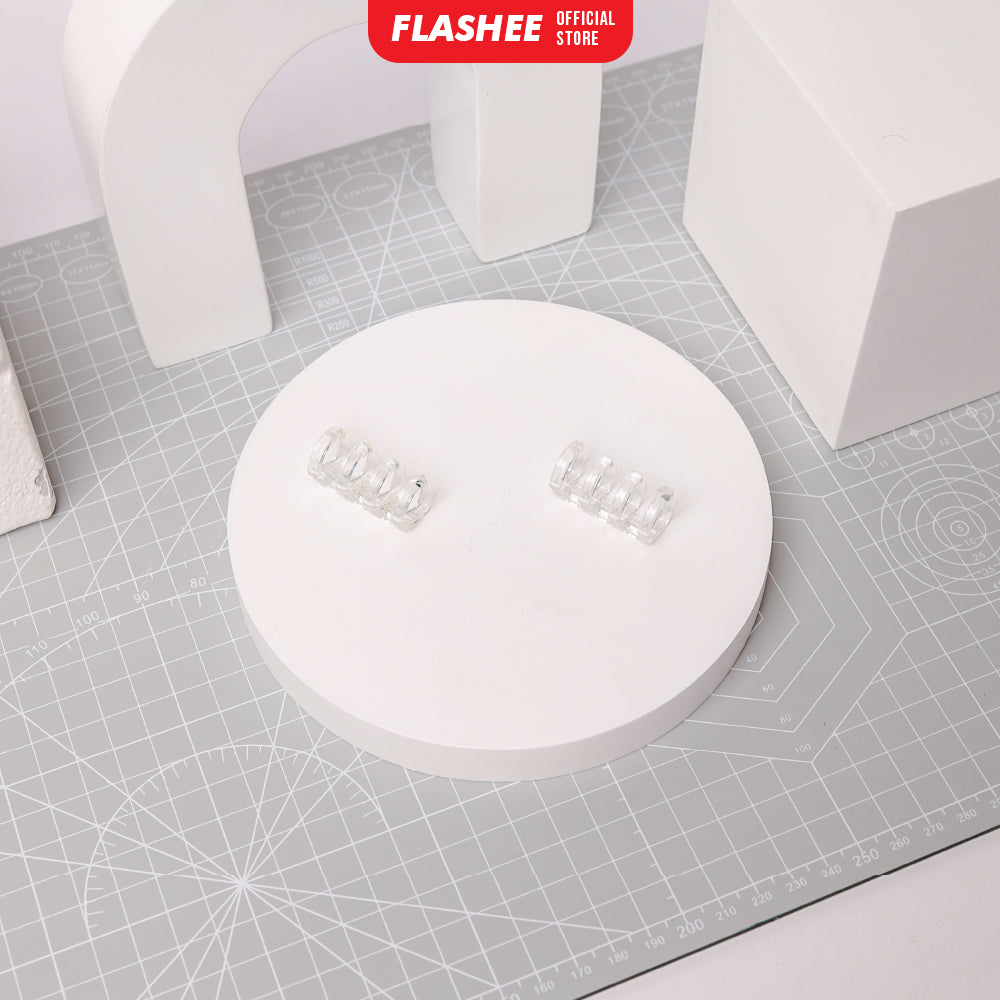 Flashee Ring Binder DIY Binding Ring Kertas Bisa Dibongkar Pasang Termurah Warna Pastel