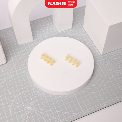 Flashee Ring Binder DIY Binding Ring Kertas Bisa Dibongkar Pasang Termurah Warna Pastel