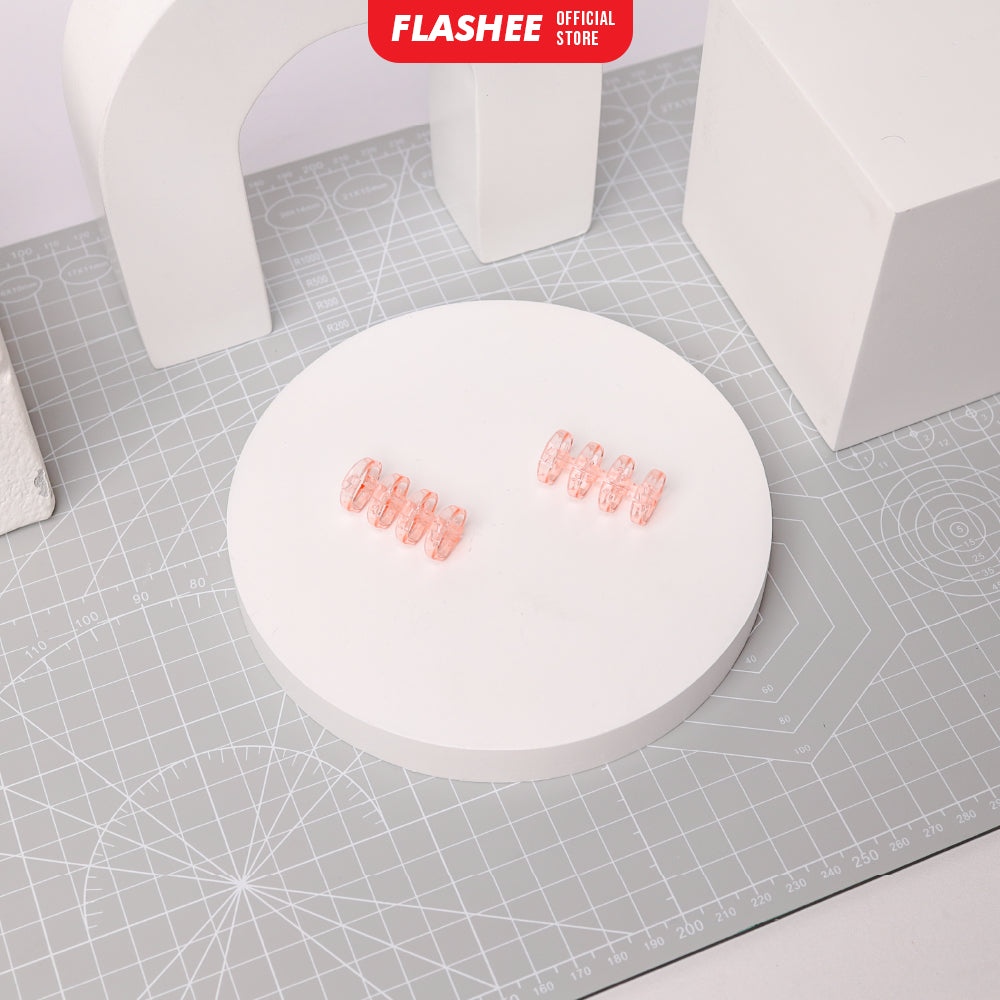 Flashee Ring Binder DIY Binding Ring Kertas Bisa Dibongkar Pasang Termurah Warna Pastel