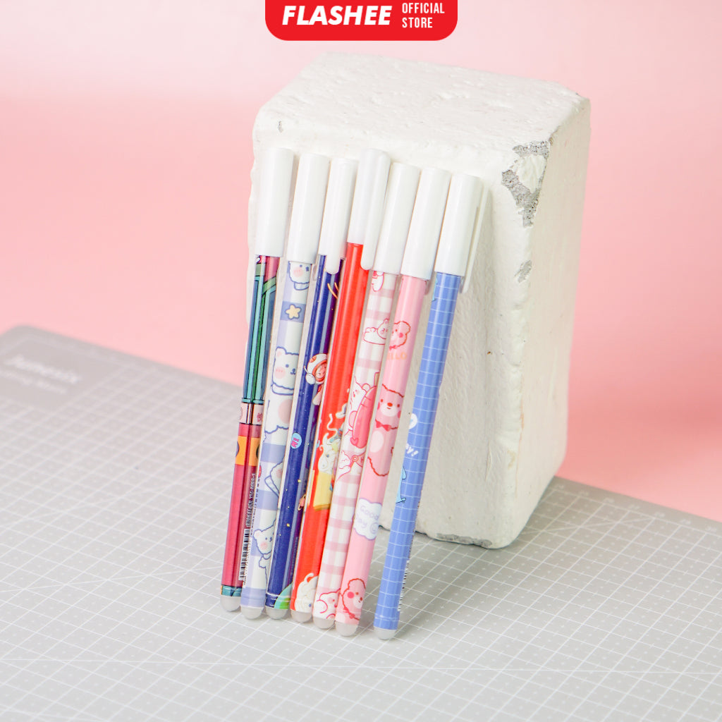 Flashee Pulpen Narita Bisa Dihapus Wipe Out Pen Pen Gel Erasable Pulpen Viral Ada Penghapusnya