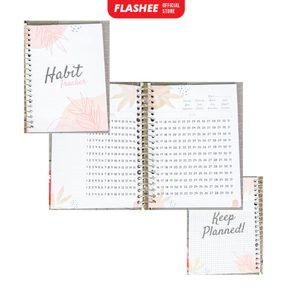 Loose Leaf Habit Tracker Buku Catatan Kebiasaan