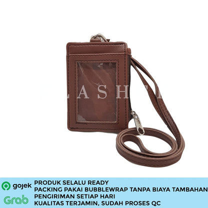 Flashee ID Card Holder Resleting Name Tag Seleting Taylor Lanyard Risleting Kulit Sintetis v2