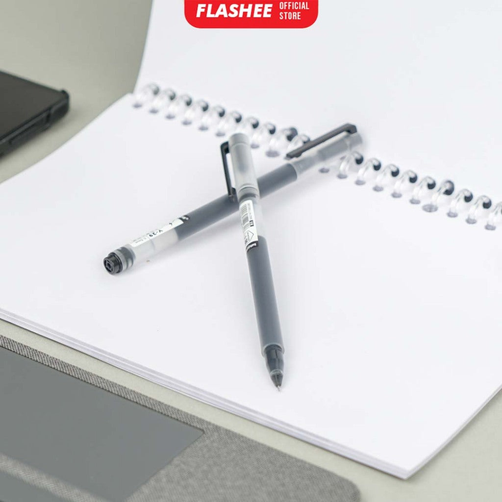 Flashee Pen Gel Pulpen Narita 0.5mm Smooth Write Gel Pen Alat Tulis Pulpen Standard