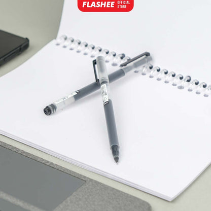 Flashee Pen Gel Pulpen Narita 0.5mm Smooth Write Gel Pen Alat Tulis Pulpen Standard