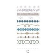 Flashee 10 Rolls Simple Abstrack Washi Tape Deco Masking Tape Selotip Jurnal DIY Scrapbook