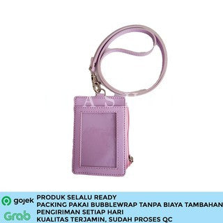 Flashee ID Card Holder Resleting Name Tag Seleting Taylor Lanyard Risleting Kulit Sintetis v2