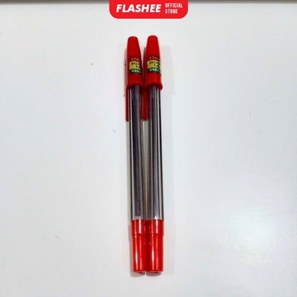 Flashee Pulpen Standart 1.0mm Pulpen Narita Stainess Balpoint Pen