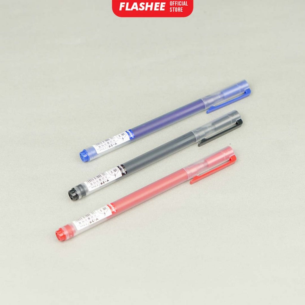 Flashee Pen Gel Pulpen Narita 0.5mm Smooth Write Gel Pen Alat Tulis Pulpen Standard