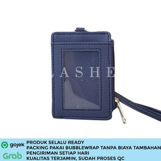 Flashee ID Card Holder Resleting Name Tag Seleting Taylor Lanyard Risleting Kulit Sintetis v2