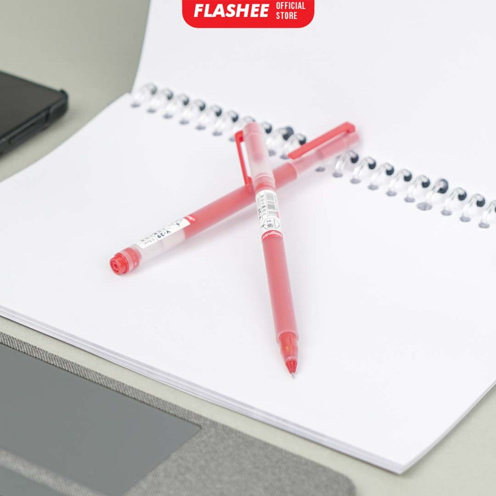 Flashee Pen Gel Pulpen Narita 0.5mm Smooth Write Gel Pen Alat Tulis Pulpen Standard