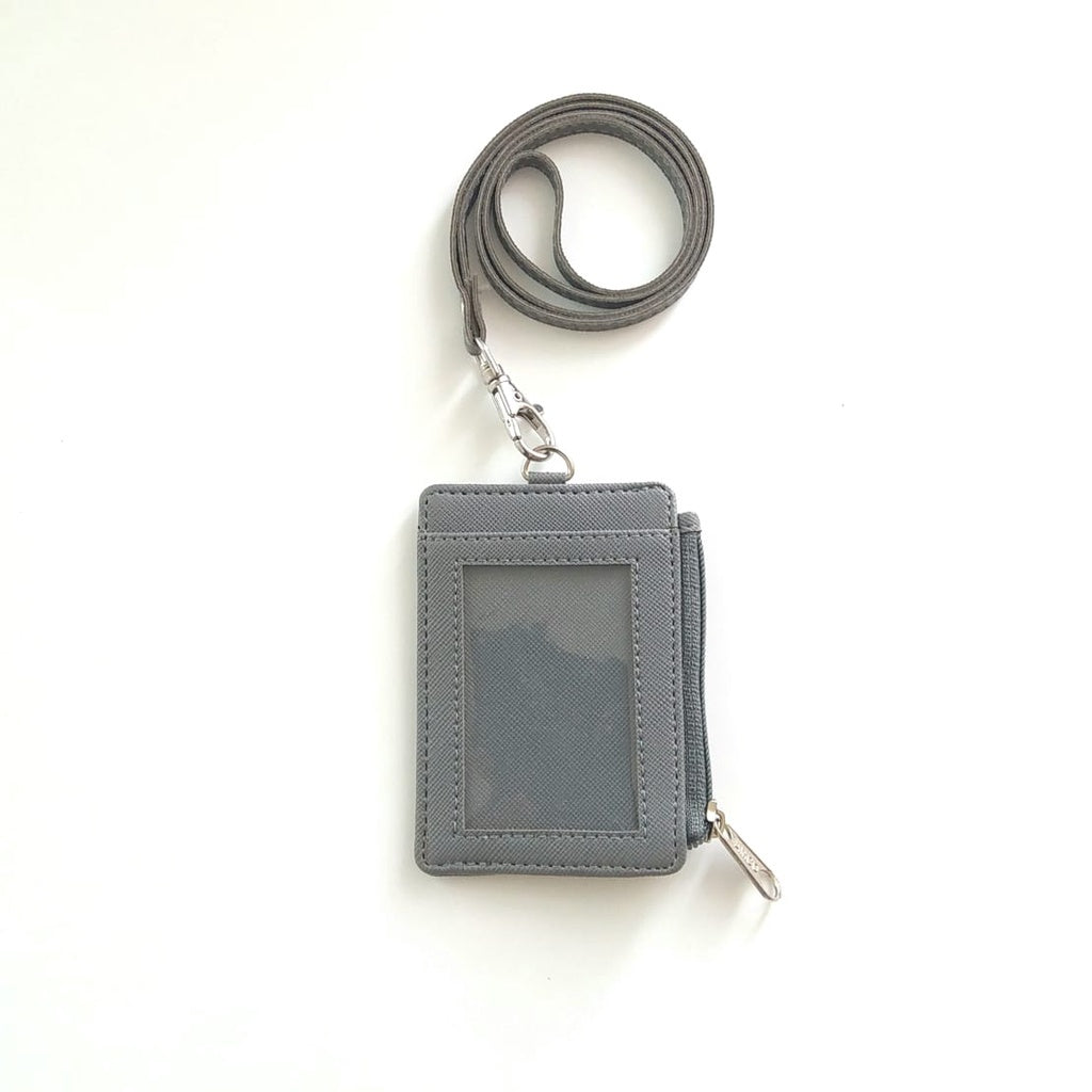 Flashee ID Card Holder Resleting Name Tag Seleting Taylor Lanyard Risleting Kulit Sintetis v2