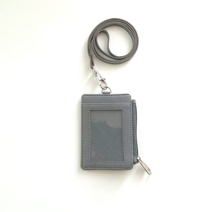 Flashee ID Card Holder Resleting Name Tag Seleting Taylor Lanyard Risleting Kulit Sintetis v2