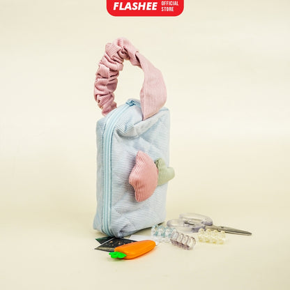 Flashee Tempat Pensil Pulpen Edith Pencil Bag Aesthetic Tas Kosmetik Lucu Pouch Bag Kotak Pensil