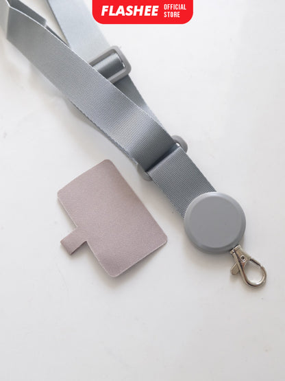 Flashee Tali Lanyard Premium Nylon Gantungan HP Lebar Universal Strap HP Panjang Bisa Adjustable