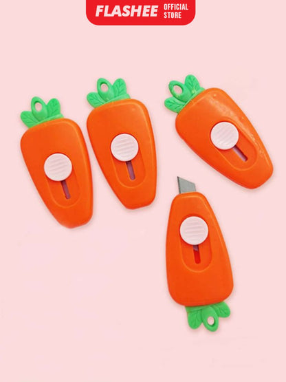 Flashee Mini Cutter Lucu Portable Pisau Cutter Pemotong Kertas