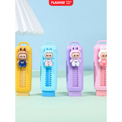 Flashee Eraser Penghapus Mekanik Push Eraser Penghapus Dorong