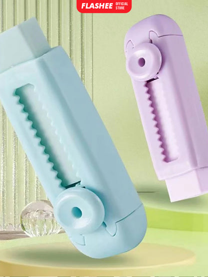 Flashee Eraser Penghapus Mekanik Push Eraser Penghapus Dorong