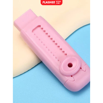 Flashee Eraser Penghapus Mekanik Push Eraser Penghapus Dorong