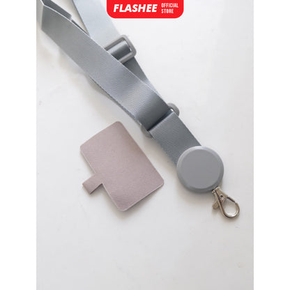 Flashee Tali Lanyard Premium Nylon Gantungan HP Lebar Universal Strap HP Panjang Bisa Adjustable