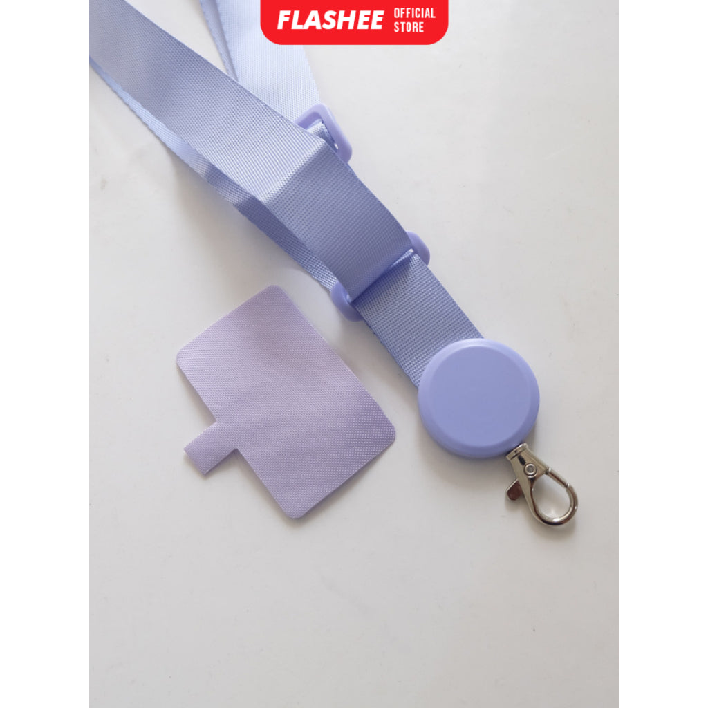 Flashee Tali Lanyard Premium Nylon Gantungan HP Lebar Universal Strap HP Panjang Bisa Adjustable