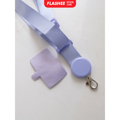 Flashee Tali Lanyard Premium Nylon Gantungan HP Lebar Universal Strap HP Panjang Bisa Adjustable