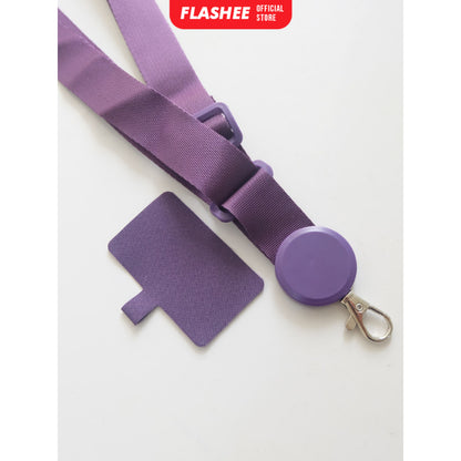 Flashee Tali Lanyard Premium Nylon Gantungan HP Lebar Universal Strap HP Panjang Bisa Adjustable