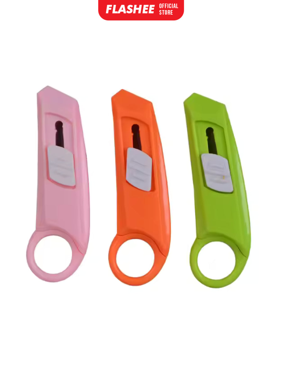 Flashee Mini Cutter Lucu Portable Pisau Cutter Pemotong Kertas