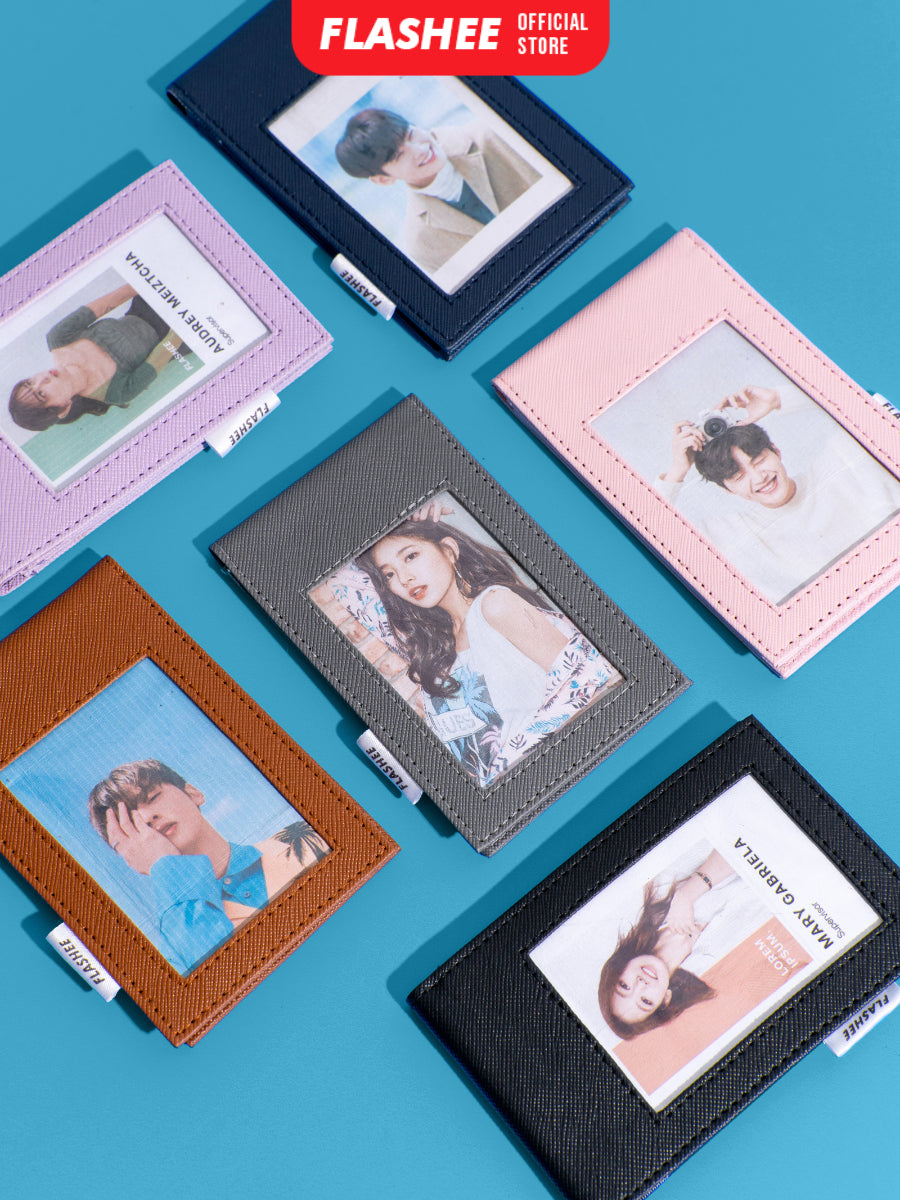 Flashee Name Tag Magnet Dua Sisi ID Card Holder Magnet Jepit Aspen Lanyard Magnet Saku Tanpa Tali
