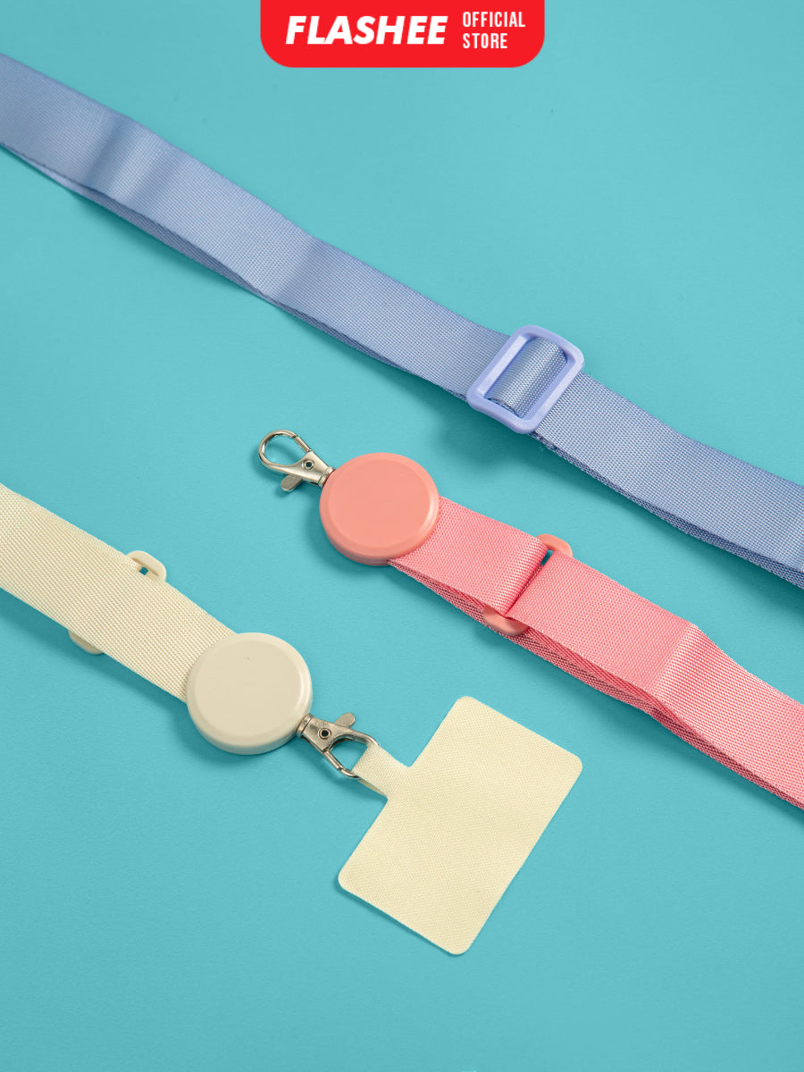 Flashee Tali Lanyard Premium Nylon Gantungan HP Lebar Universal Strap HP Panjang Bisa Adjustable