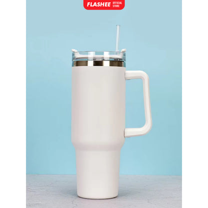 Flashee Botol Minum Anak Aesthetic 1200ML Tumbler Stainless Steel Tahan Dingin Tumbler Stainless