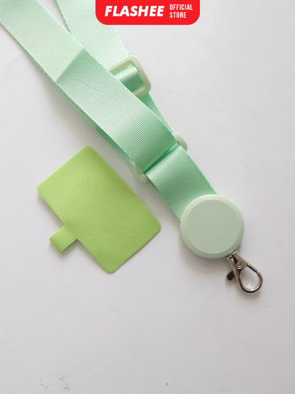 Flashee Tali Lanyard Premium Nylon Gantungan HP Lebar Universal Strap HP Panjang Bisa Adjustable